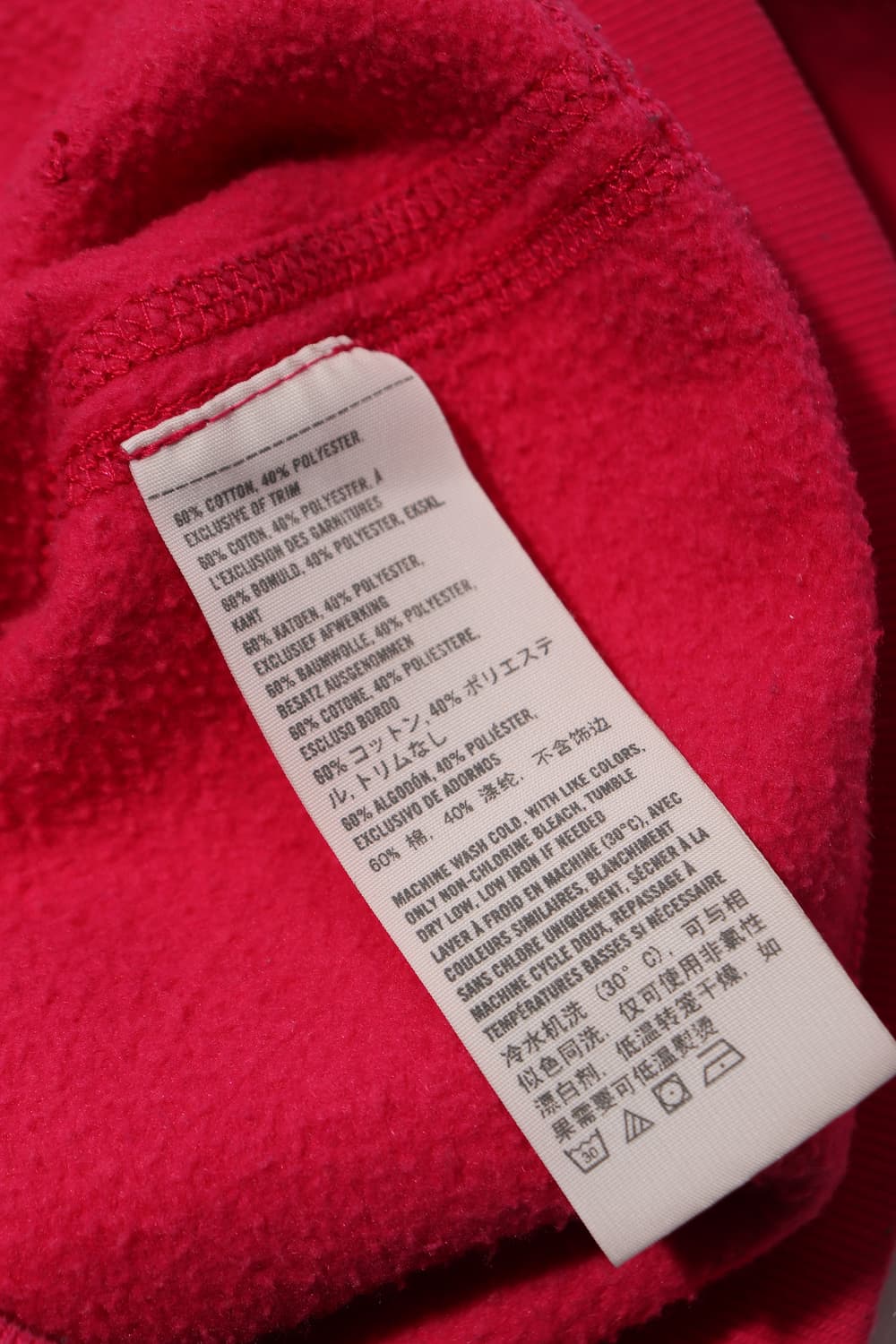 HOLLISTER 핑크 기모 후드집업 women M 상품이미지5