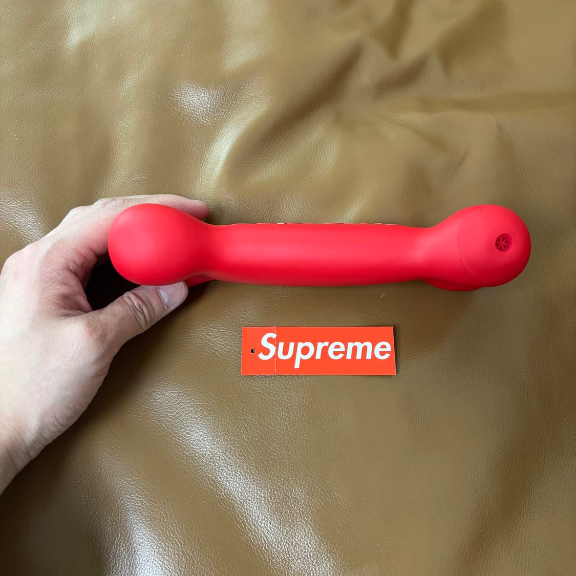 슈프림 도그 본 레드 21FW 상품이미지5