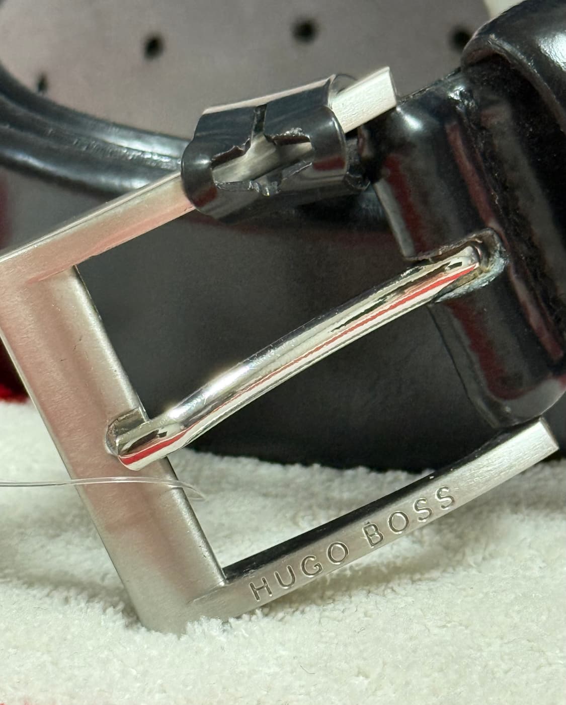 휴고보스 레더벨트 Hugo boss vintage leather belt 상품이미지6