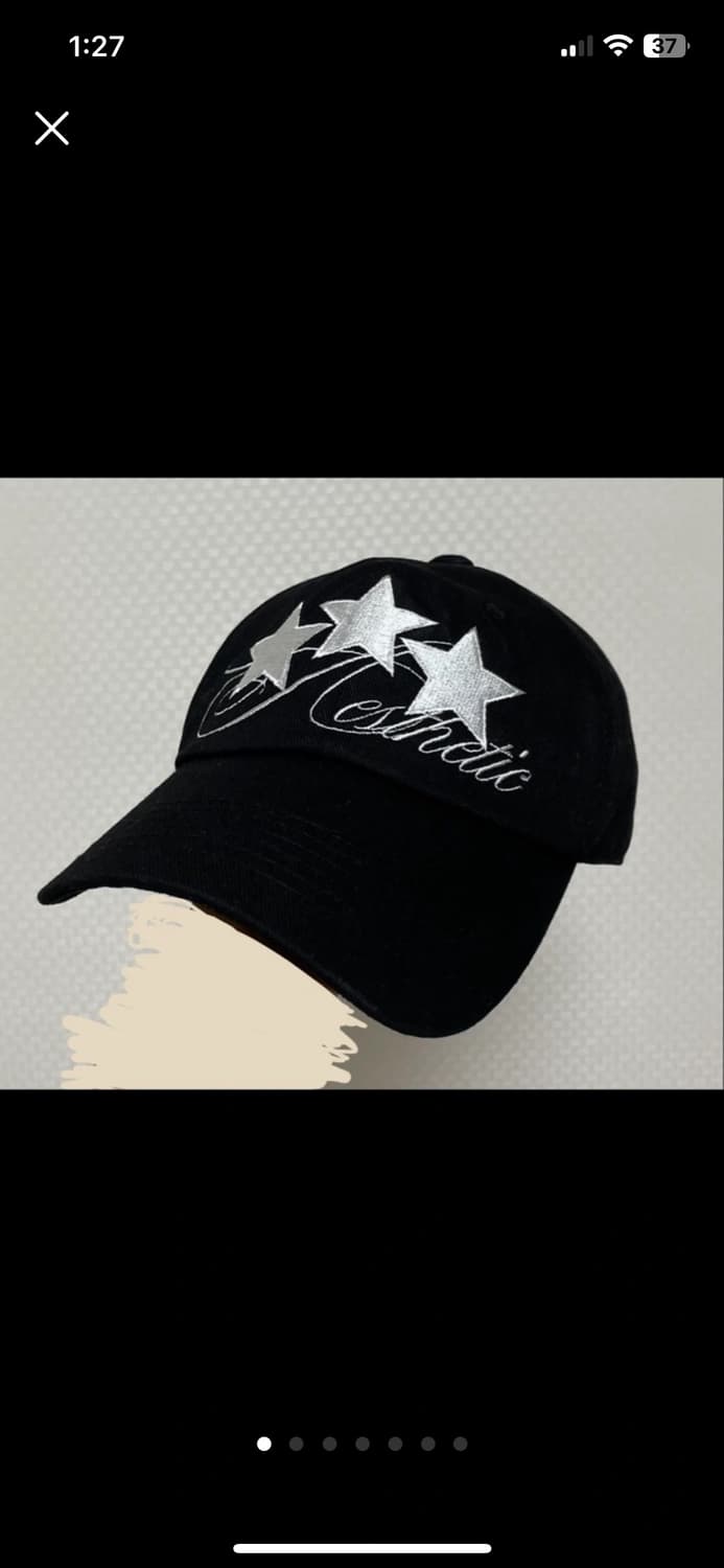Star cap Black 상품이미지1