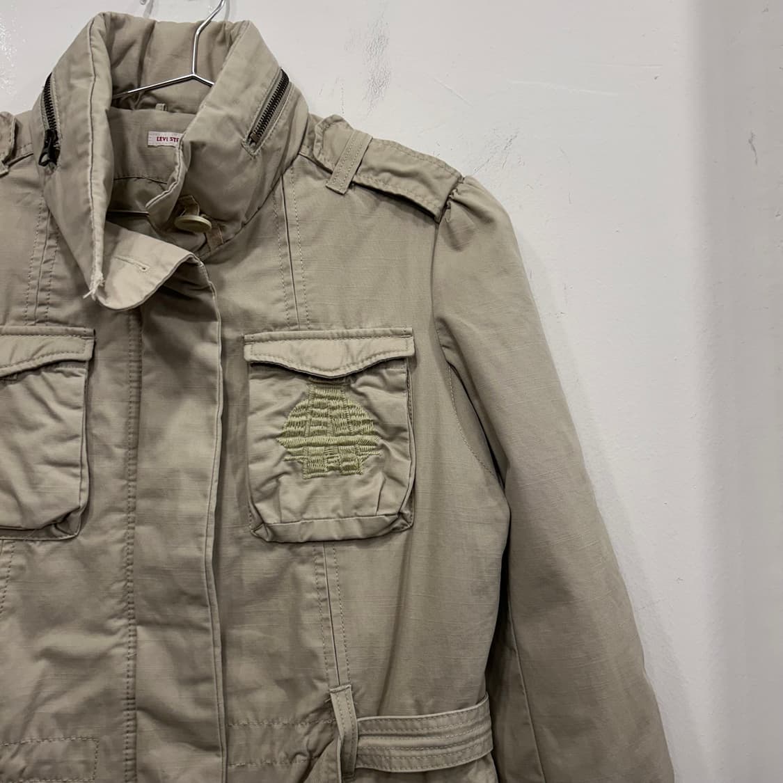 리바이스 벨티드 밀리터리 야상 헌팅자켓 상품이미지1