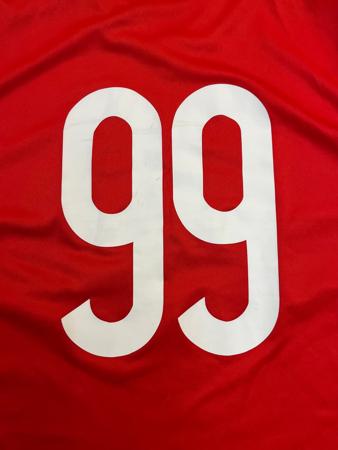 아디다스 브이넥 기능성 반팔티 레드 100 #csz3221 상품이미지9