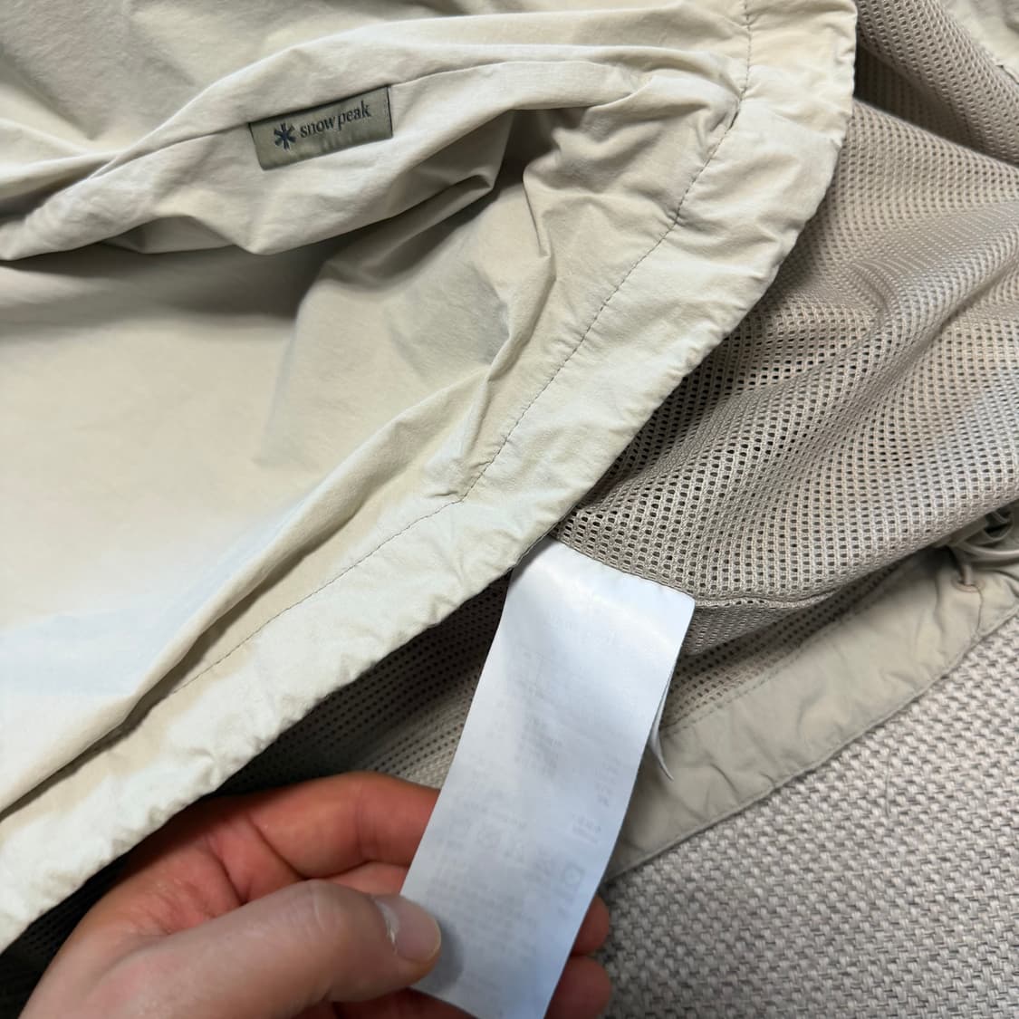 스노우피크 풀오버 윈드쉘 상품이미지4