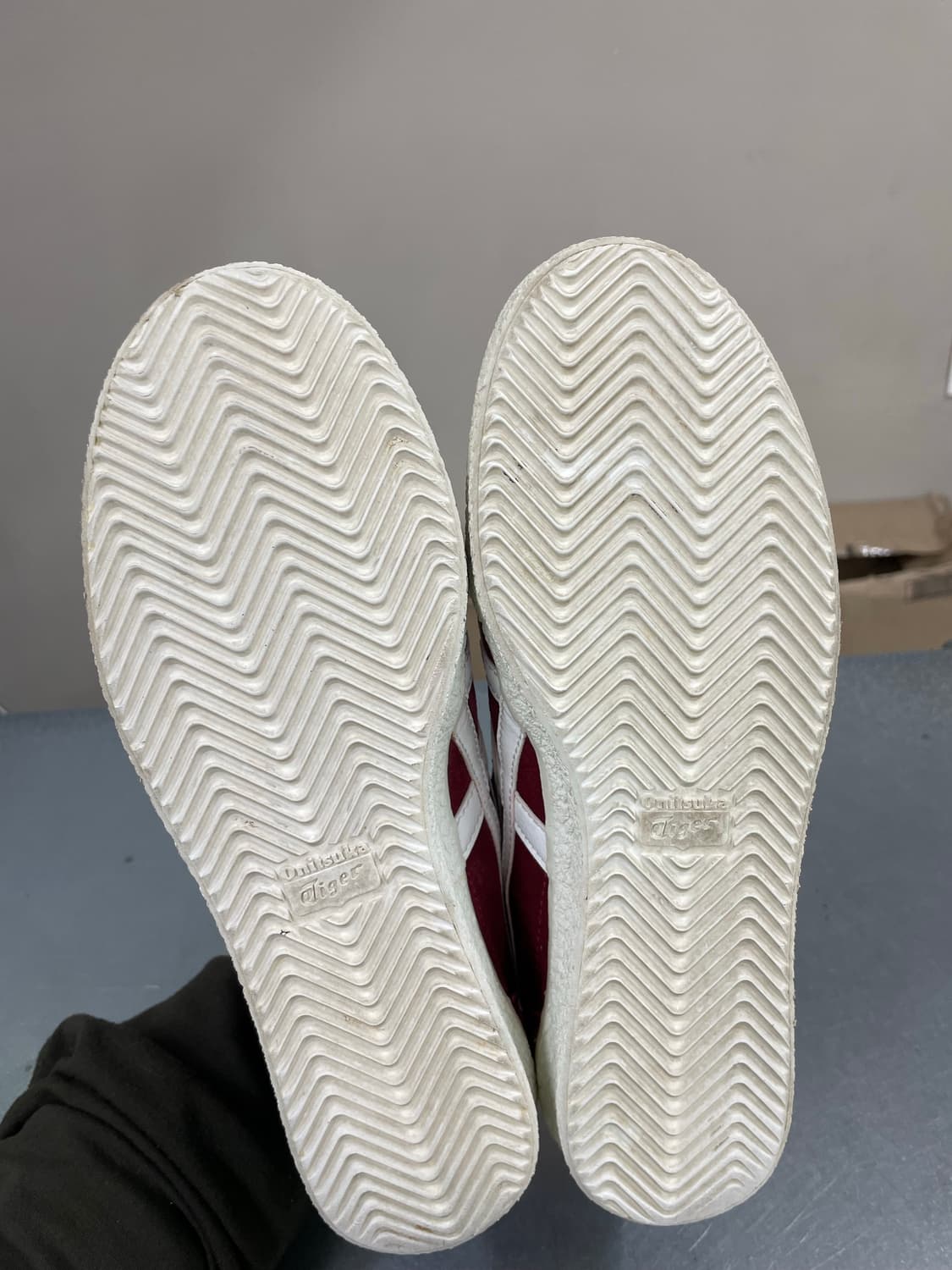 오니츠카타이거 비카 모스코우 버건디 스웨이드 250 상품이미지6