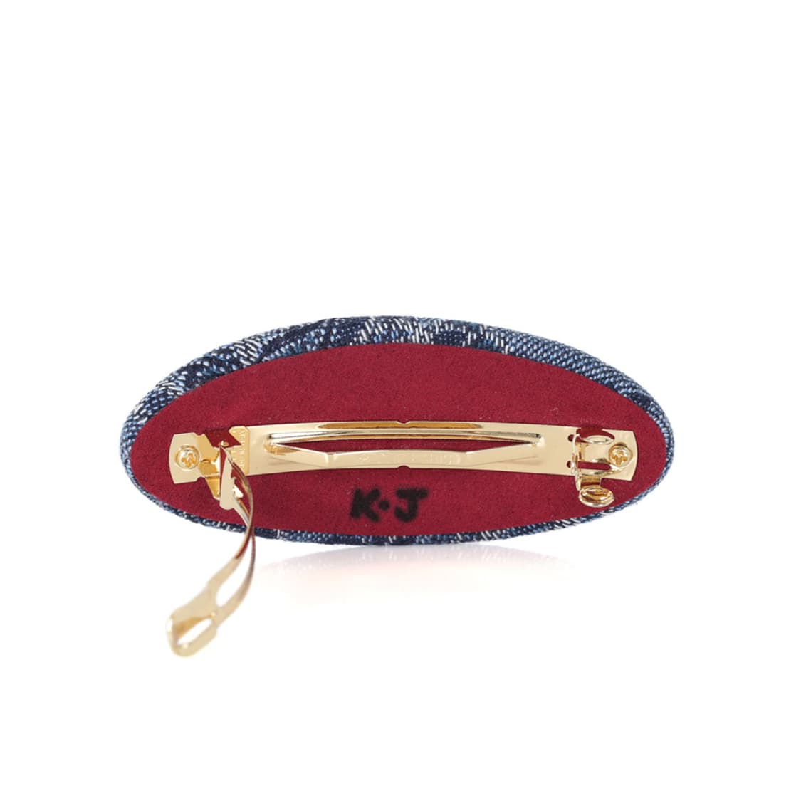 에트로 헤어핀 자카드 데님 헤어 악세서리 클립 상품이미지6