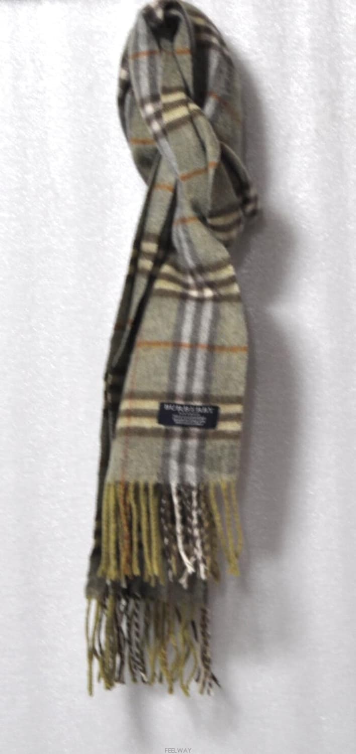 버버리/남녀공용캐시미어머플러(캐시미어100%)총길이158.5cm정품 상품이미지6