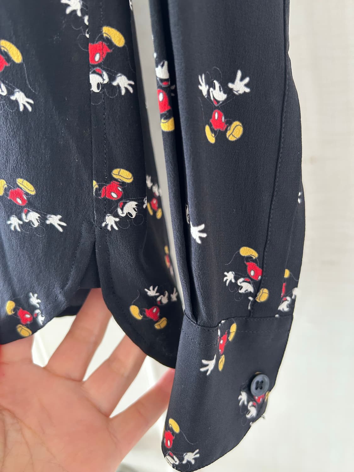 생로랑 실크 셔츠 상품이미지4