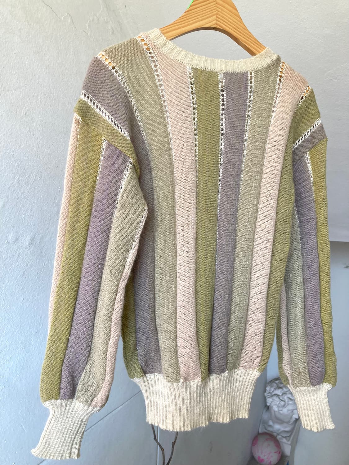 앙고라 모리걸 스트라이프 니트탑 상품이미지6