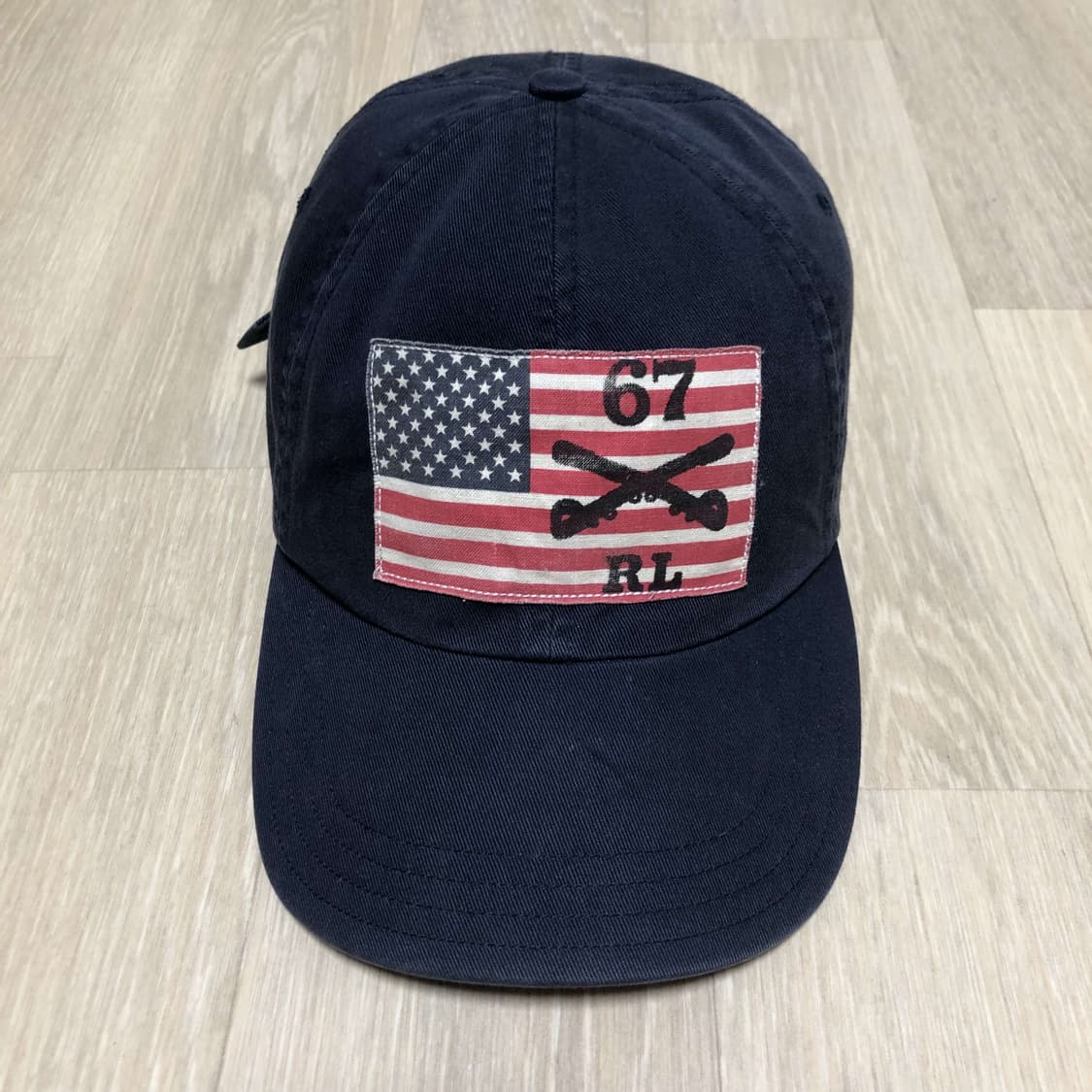 (ONE SIZE) 폴로 랄프로렌 POLO 폴로진스 성조기 볼캡 네이비 상품이미지1