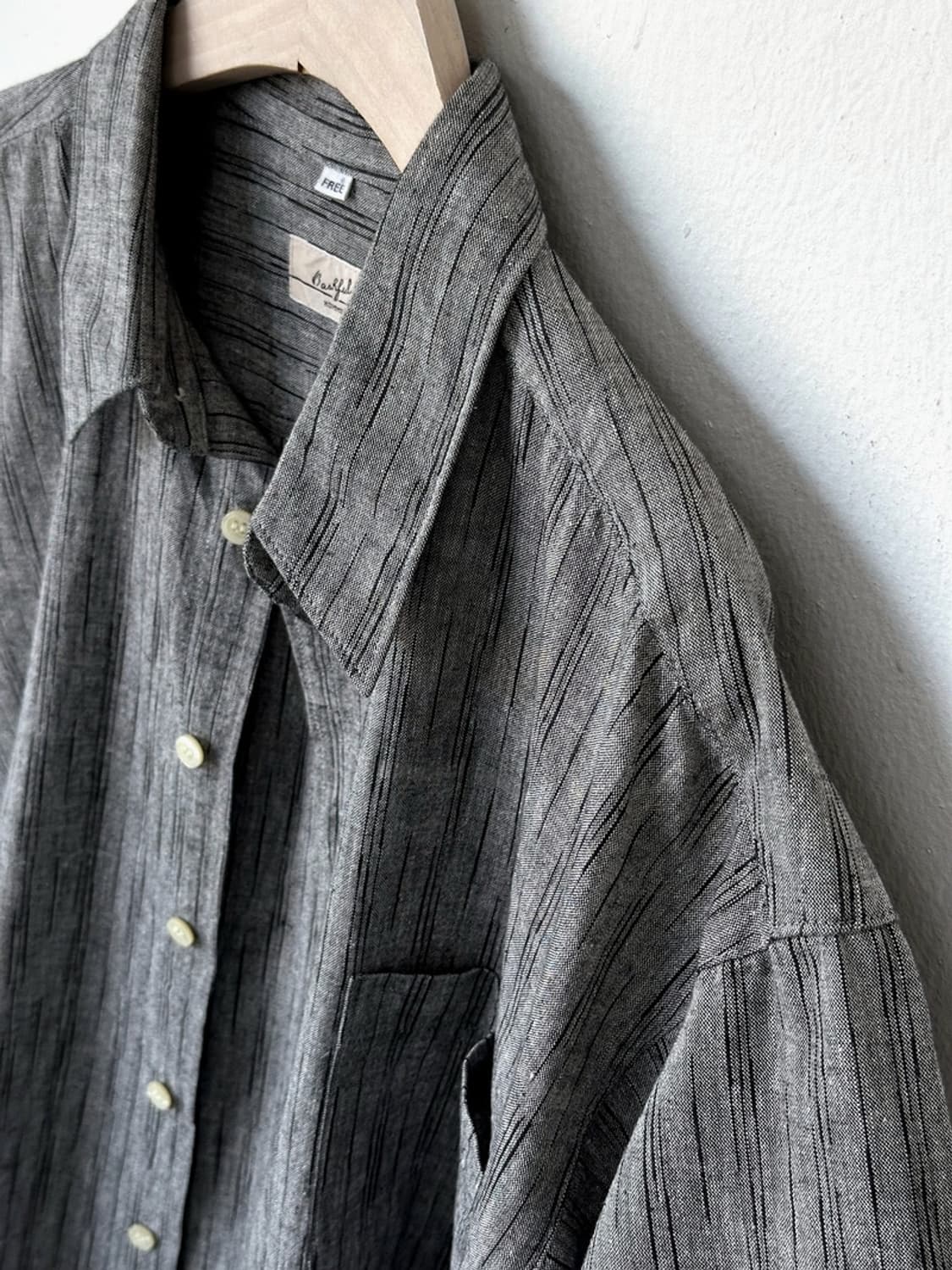 Design pattern cotton H/S shirt 상품이미지1