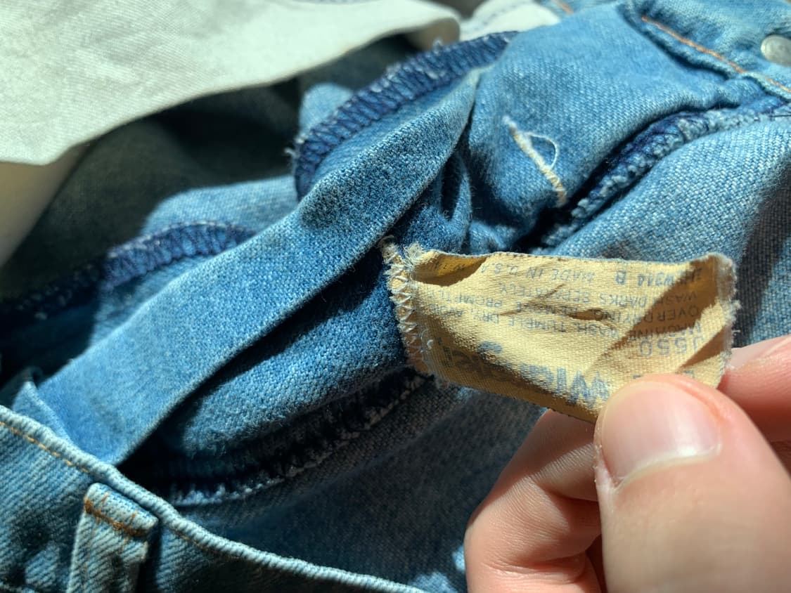 1970s 랭글러 데님팬츠 상품이미지5