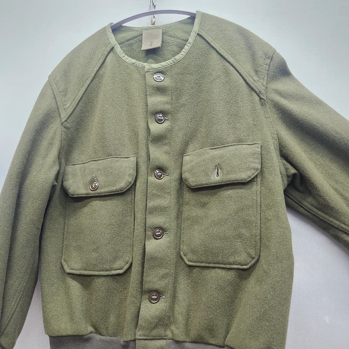 (일본)아르테 포베라 투포켓 자켓 가디건(울) L 상품이미지2