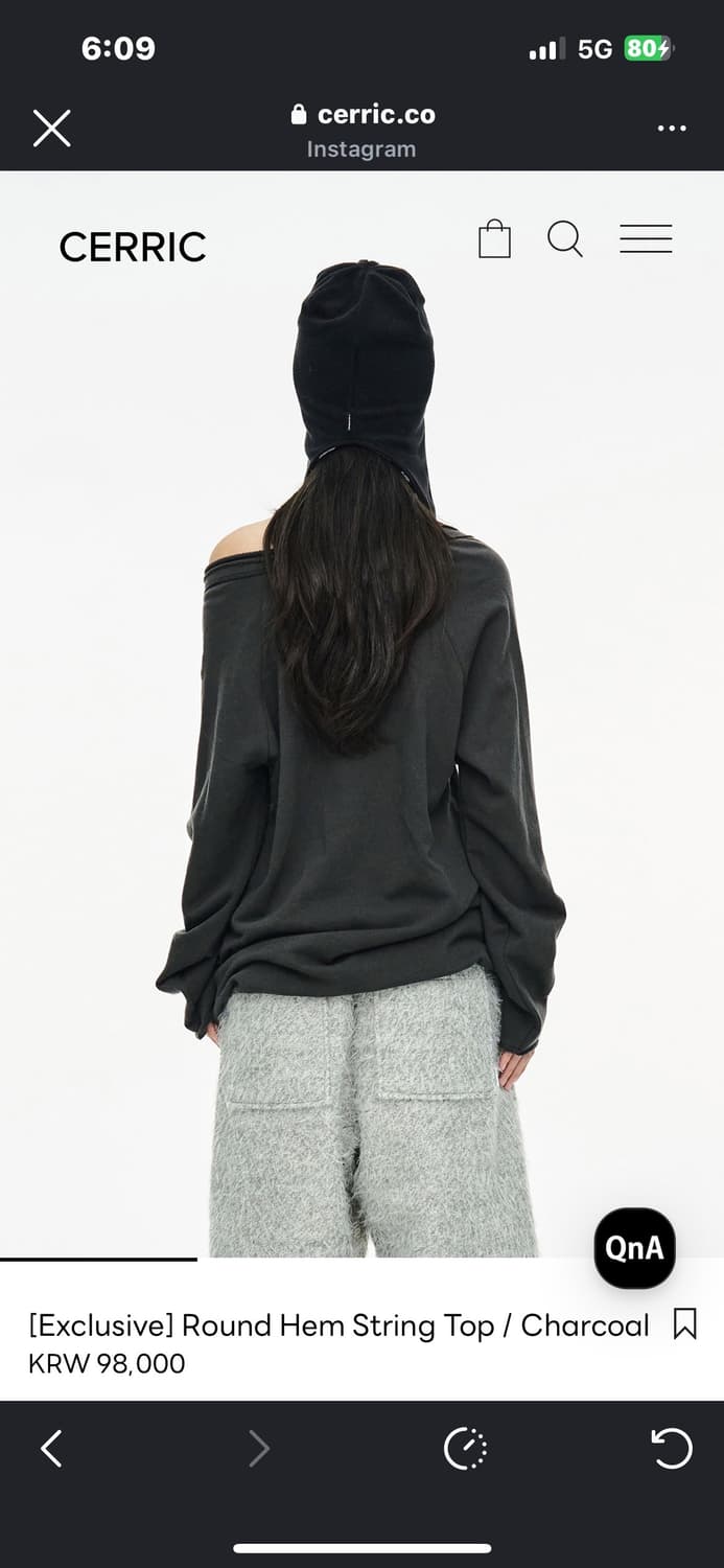 세릭 맨투맨 상품이미지3