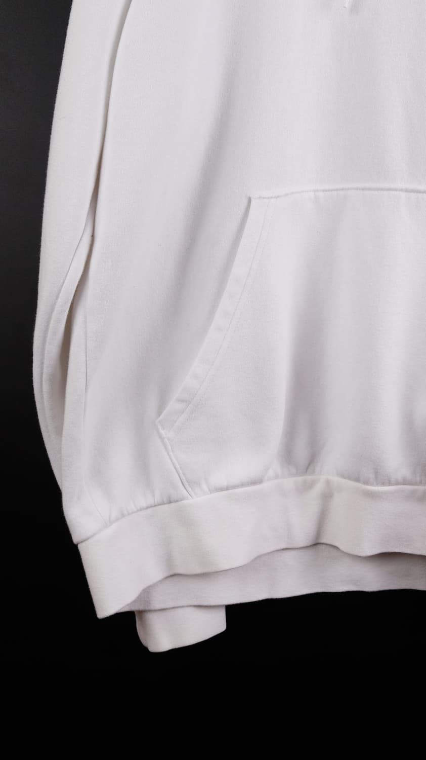 아디다스 빅로고 화이트 후드티 상품이미지4