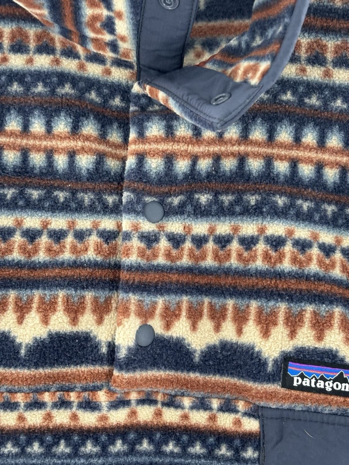 14FW 파타고니아 신칠라 스냅-티 플리스 아즈텍 패턴 상품이미지2