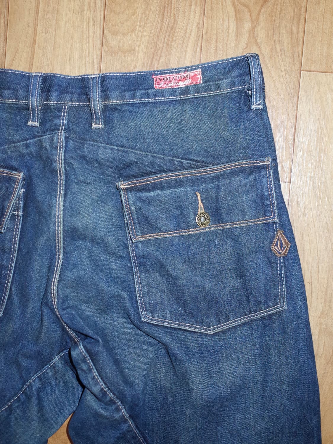 00s Volcom Utility Baggy Denim 상품이미지7