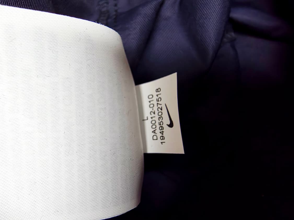 [나이키] 올드스쿨 네이비 캥거루 포켓 하프집업 아노락 바람막이 L 상품이미지6