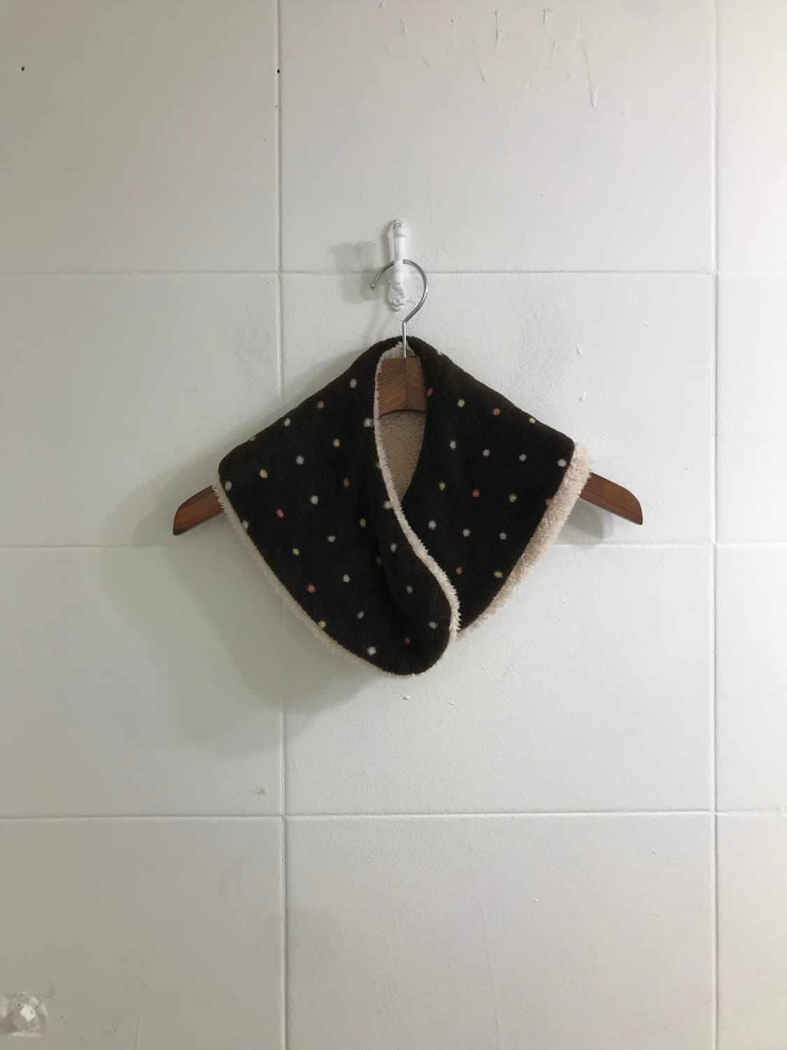 브라운 도트 체크 너드 러힙 코디세트 상품이미지9