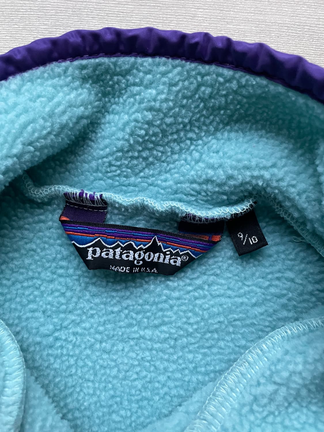 80s 파타고니아 신칠라 블루 퍼플 patagonia 빈티지 상품이미지4