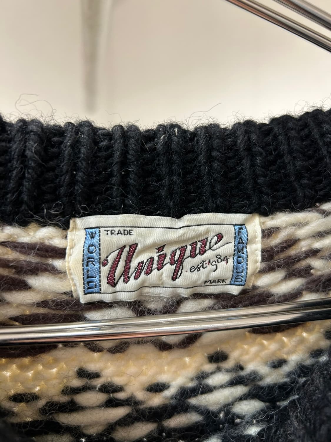 Hand made 코위찬 노르딕 니트스웨터 상품이미지5