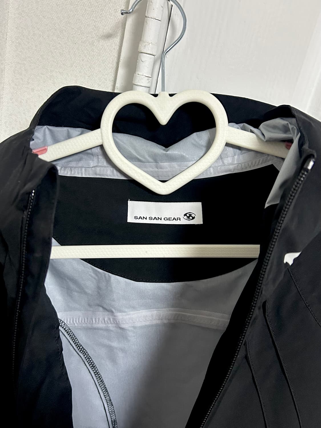 산산기어 윈드블록 자켓 블랙 (1사이즈) 상품이미지3