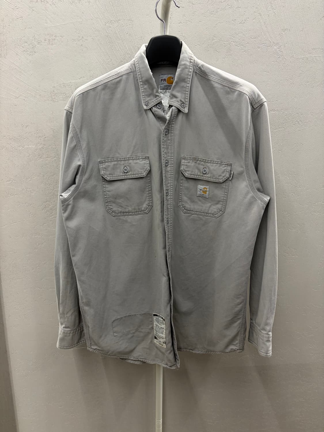 칼하트 FR 워크 셔츠 그레이 L 상품이미지2