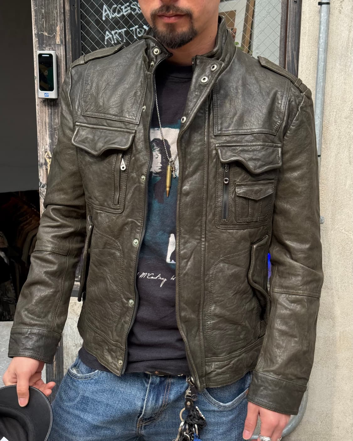 SIEG lambskin leather jacket 상품이미지10