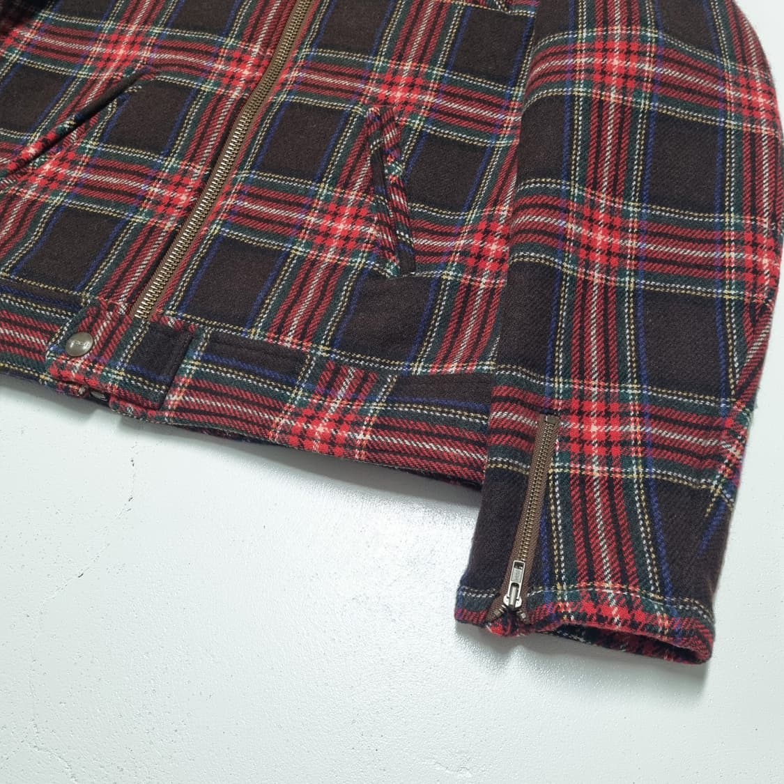 SLYZ 타탄체크 라이더자켓 - 48 상품이미지6