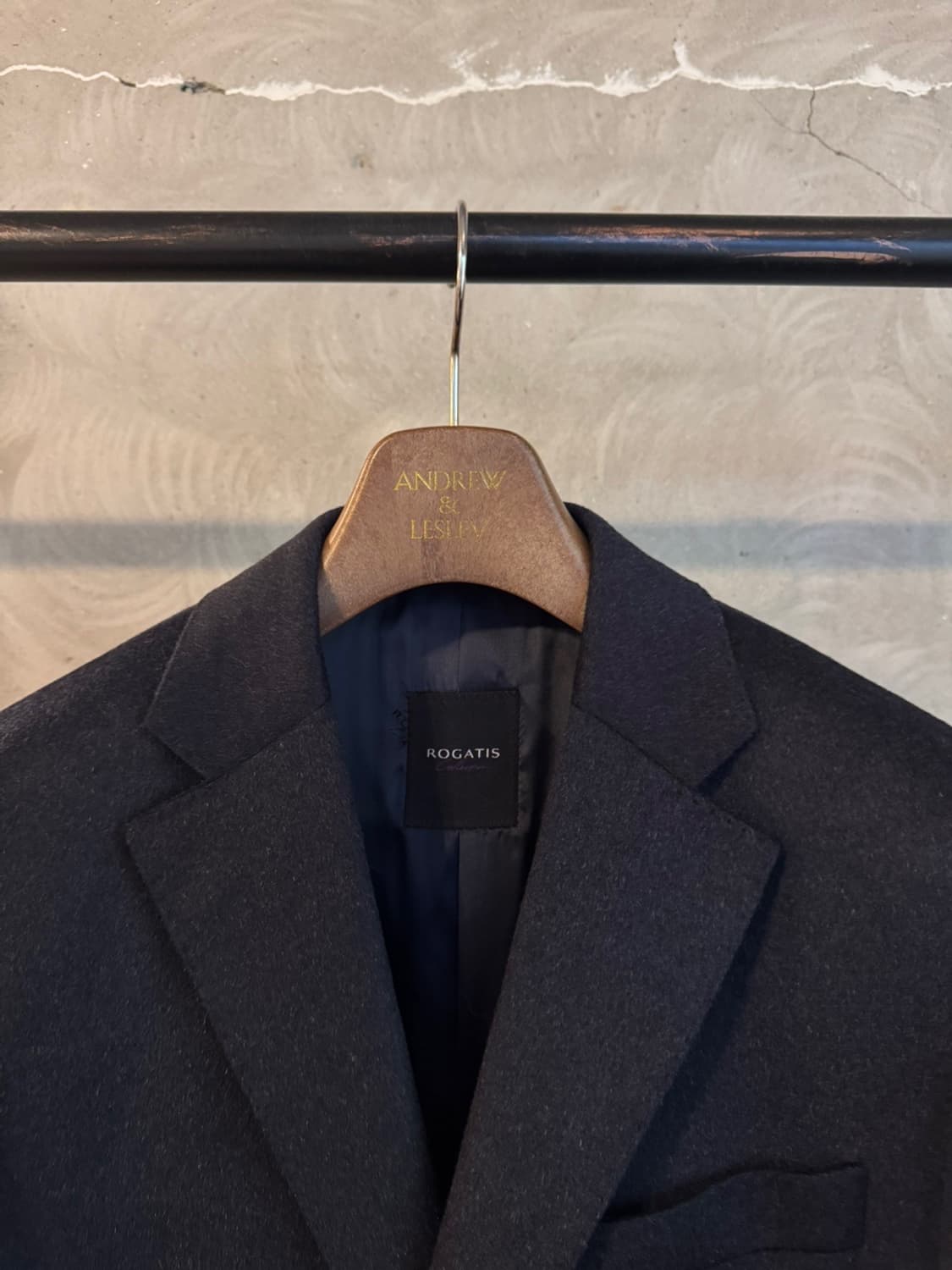 로가디스 컬렉션 캐시미어 체스터필드 코트 100 상품이미지3