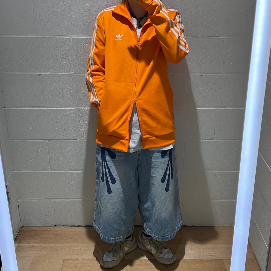 Adidas Firebird 2 zipper Jersey(Orange) 상품이미지4