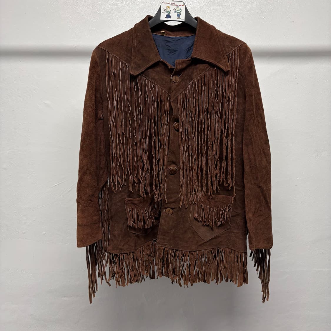 빈티지 스웨이드 프린지 자켓 2 상품이미지1