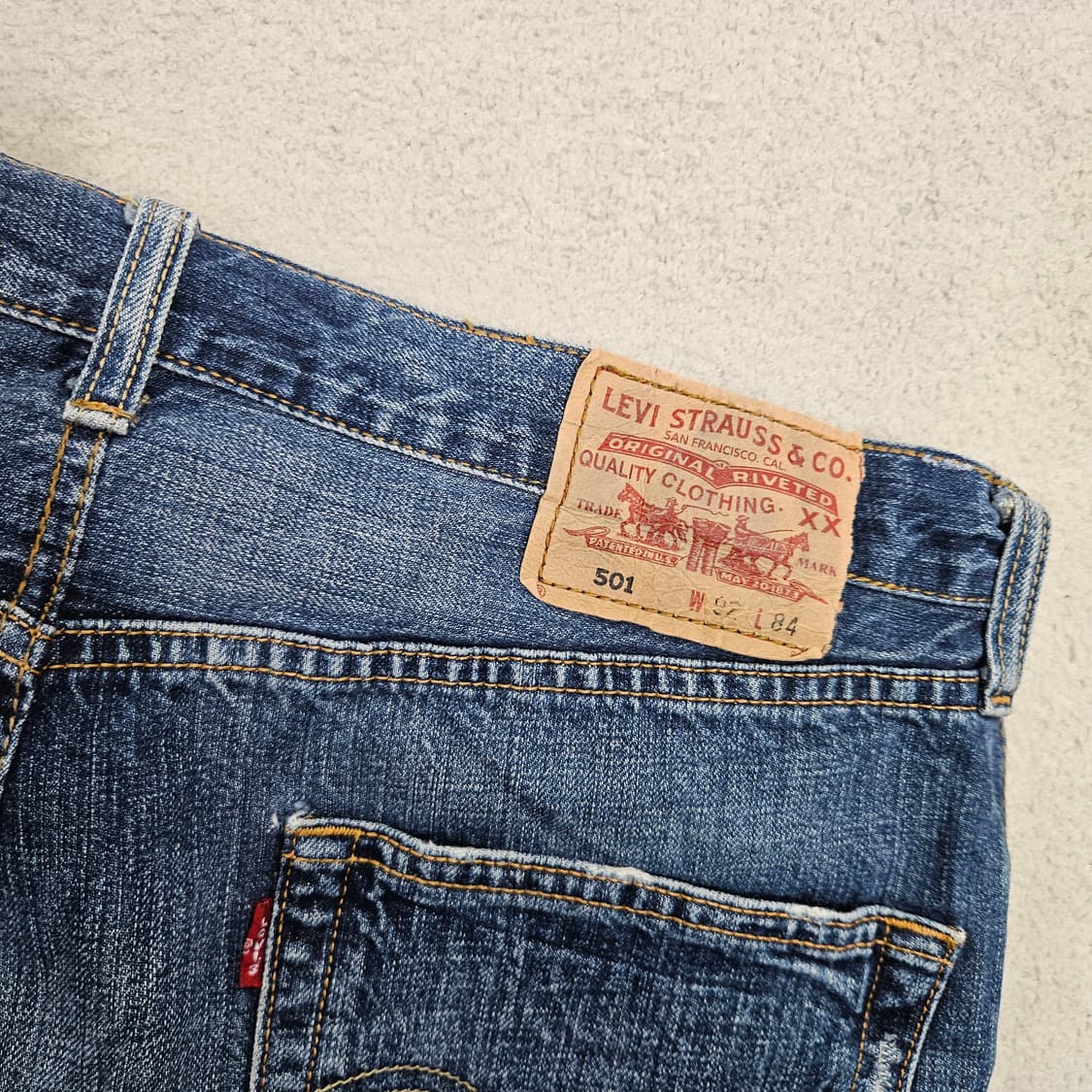 00s 리바이스 501 데님 35 33 상품이미지5