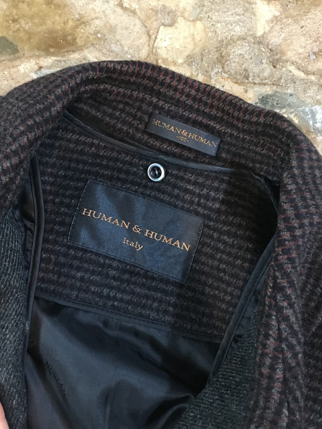 HUMAN & HUMAN 이탈리아 모직 자켓 상품이미지3