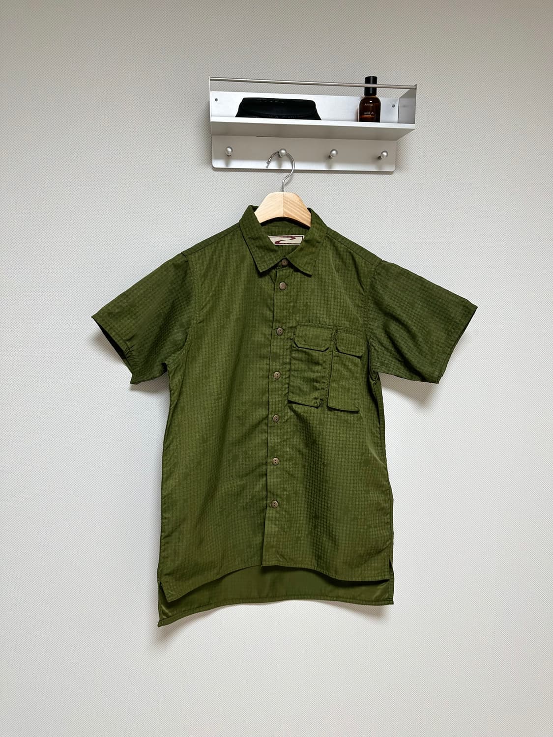 Japanese Vintage 나일론 워크 셔츠 상품이미지1