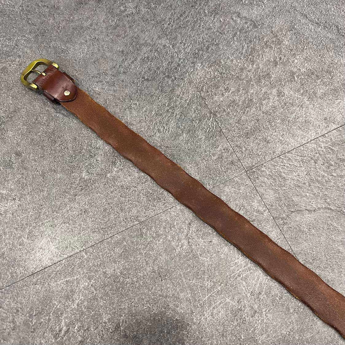 빈티지 소가죽 신주 벨트 상품이미지4