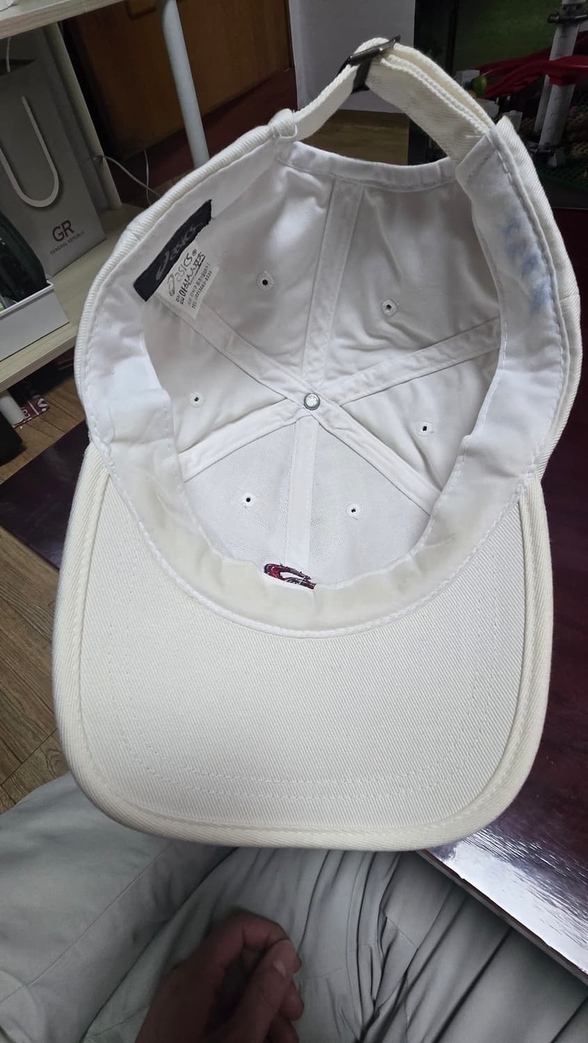 올드스쿨 아식스 빈티지 볼캡 상품이미지2