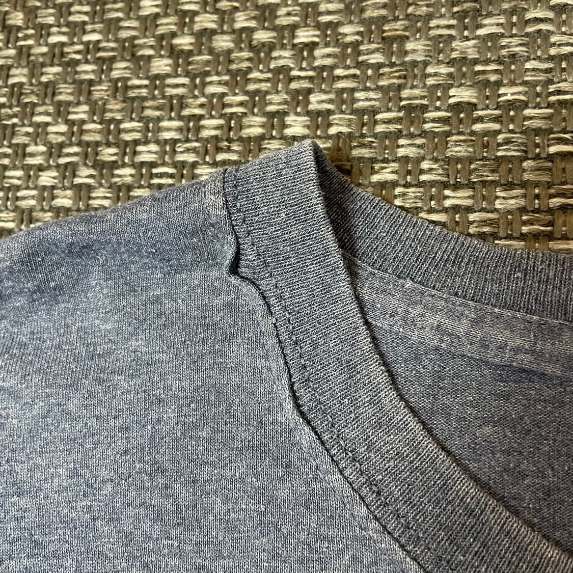 빈티지 다크그레이 프린팅 반팔 티셔츠 2XL 상품이미지4