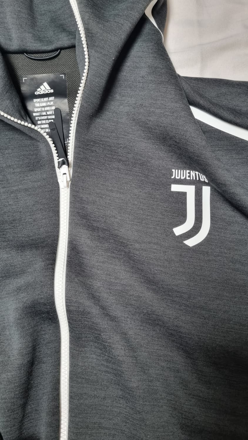 아디다스 유벤투스 후드집업 그레이 상품이미지2