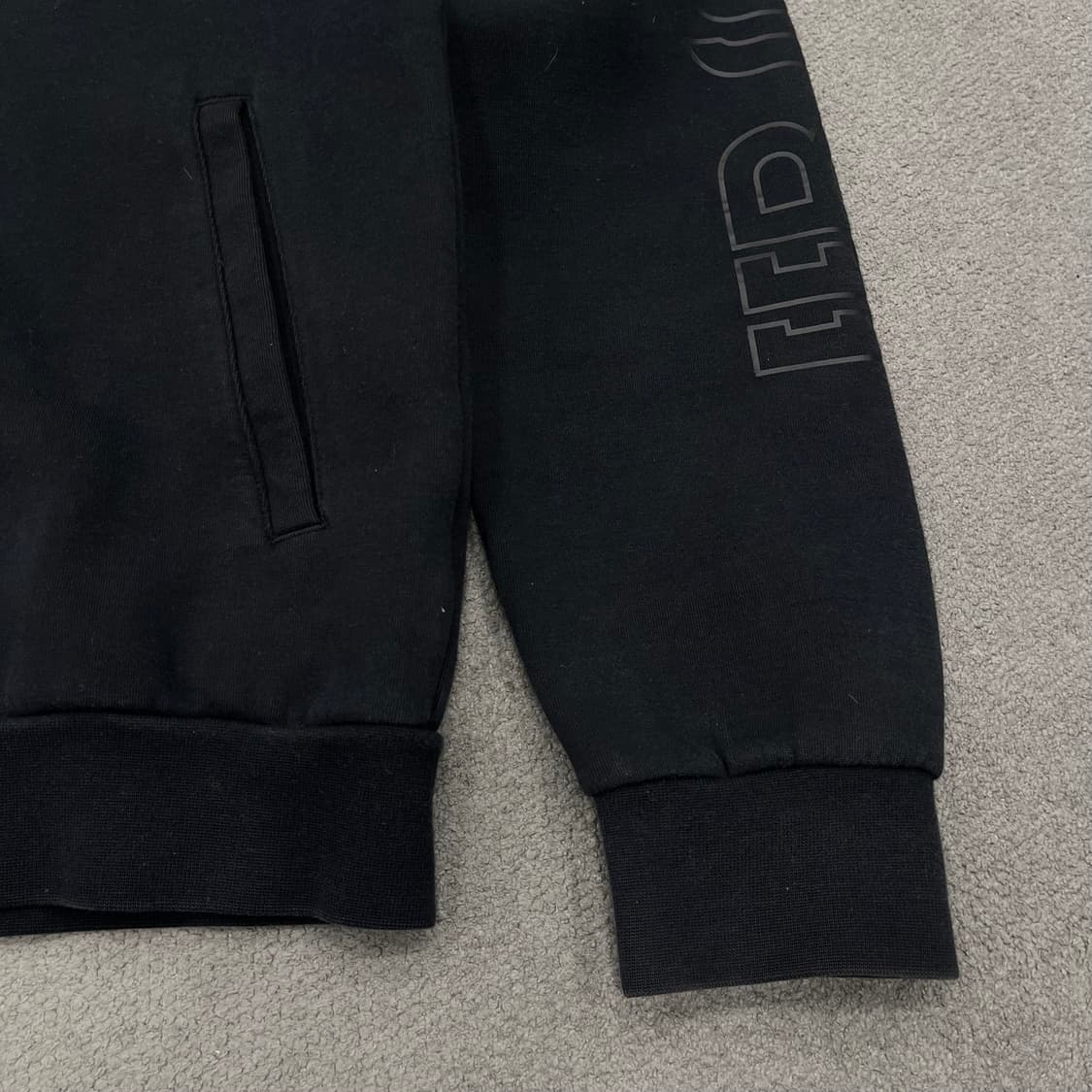 L 리복 블랙 후드집업 상품이미지3