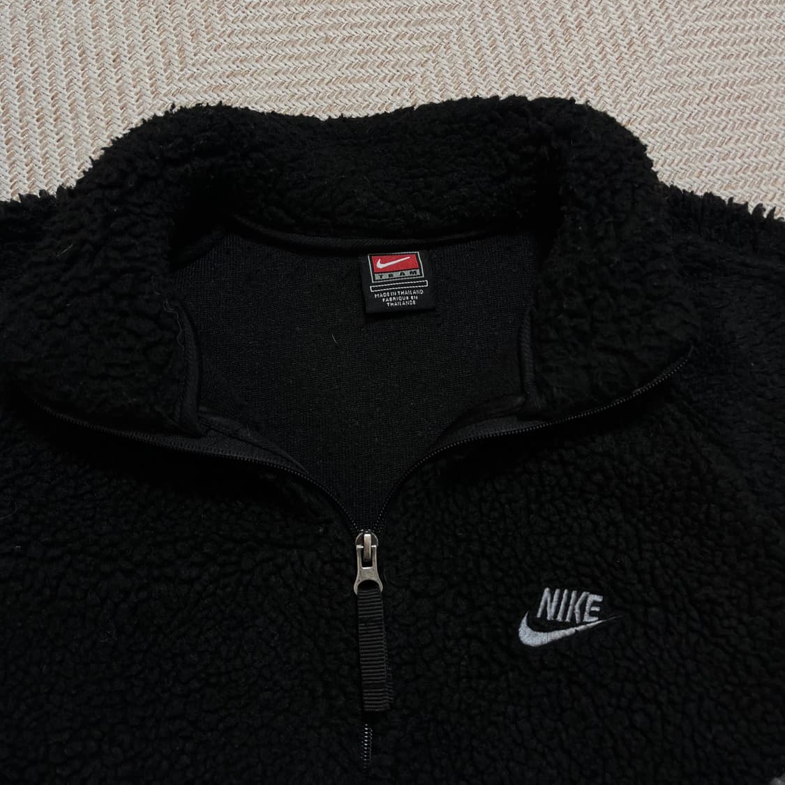 [정품] 나이키 블랙 그레이스우시 뽀글이 후리스 [ 105 ] 상품이미지3