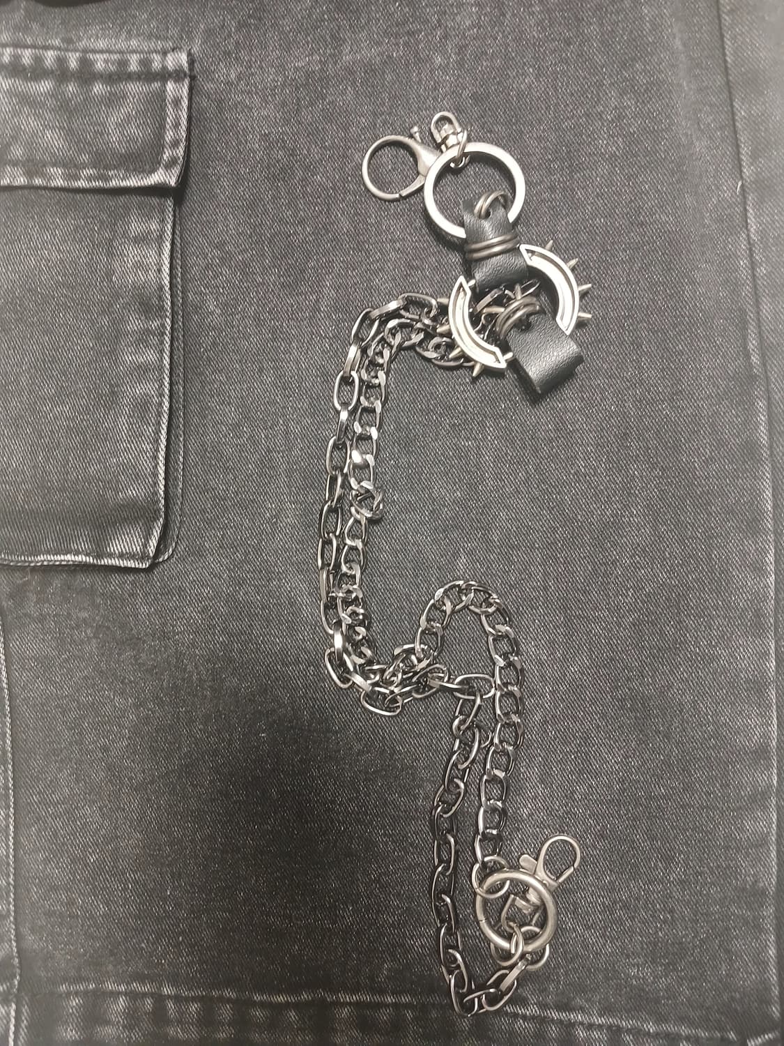 아일렛 카고 데님팬츠 상품이미지3