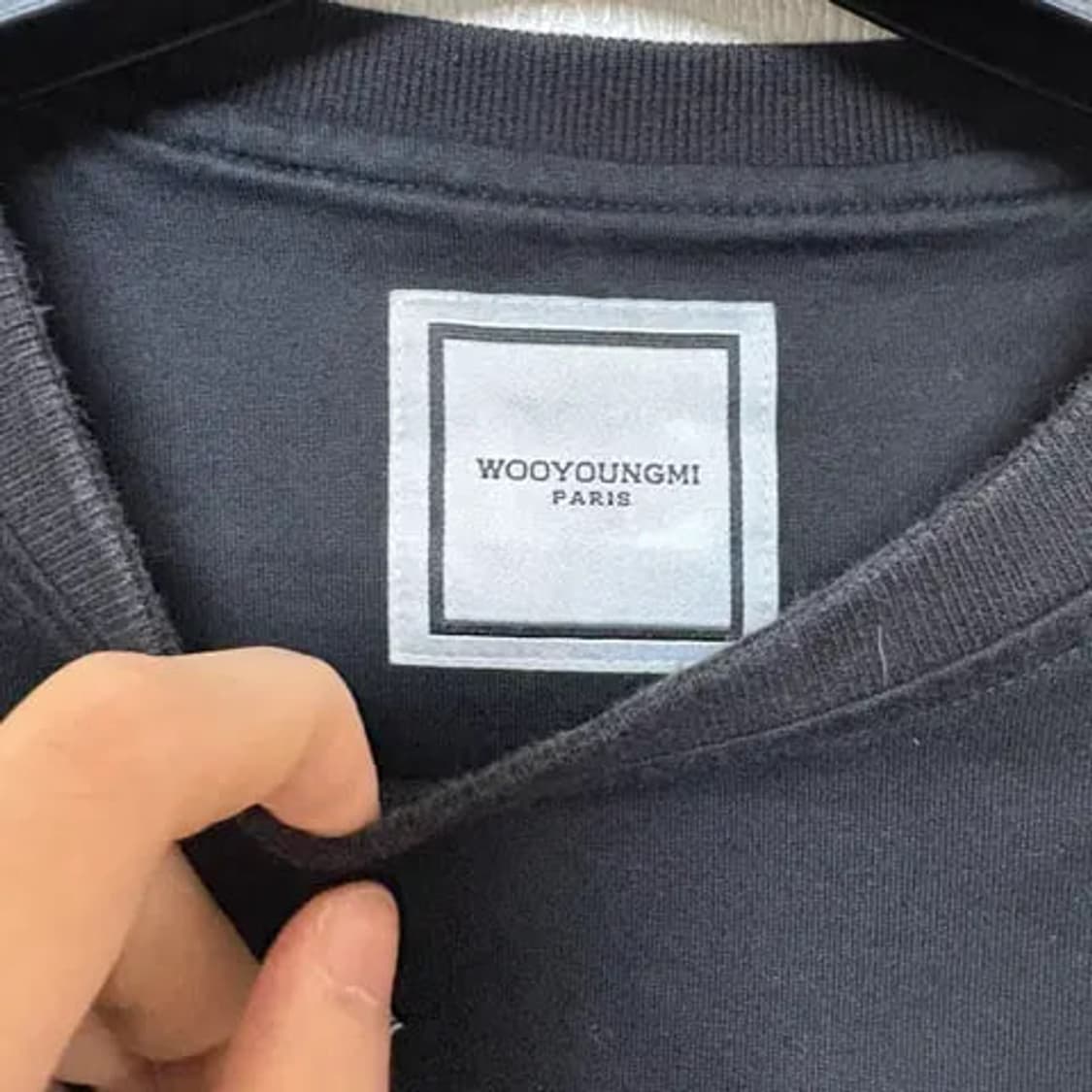 [50] 우영미 플라워 백로고 반팔티 상품이미지2