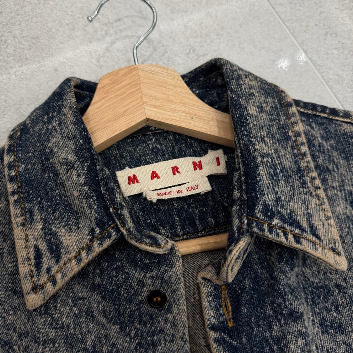 마르니 청 데님 자켓 상품이미지2