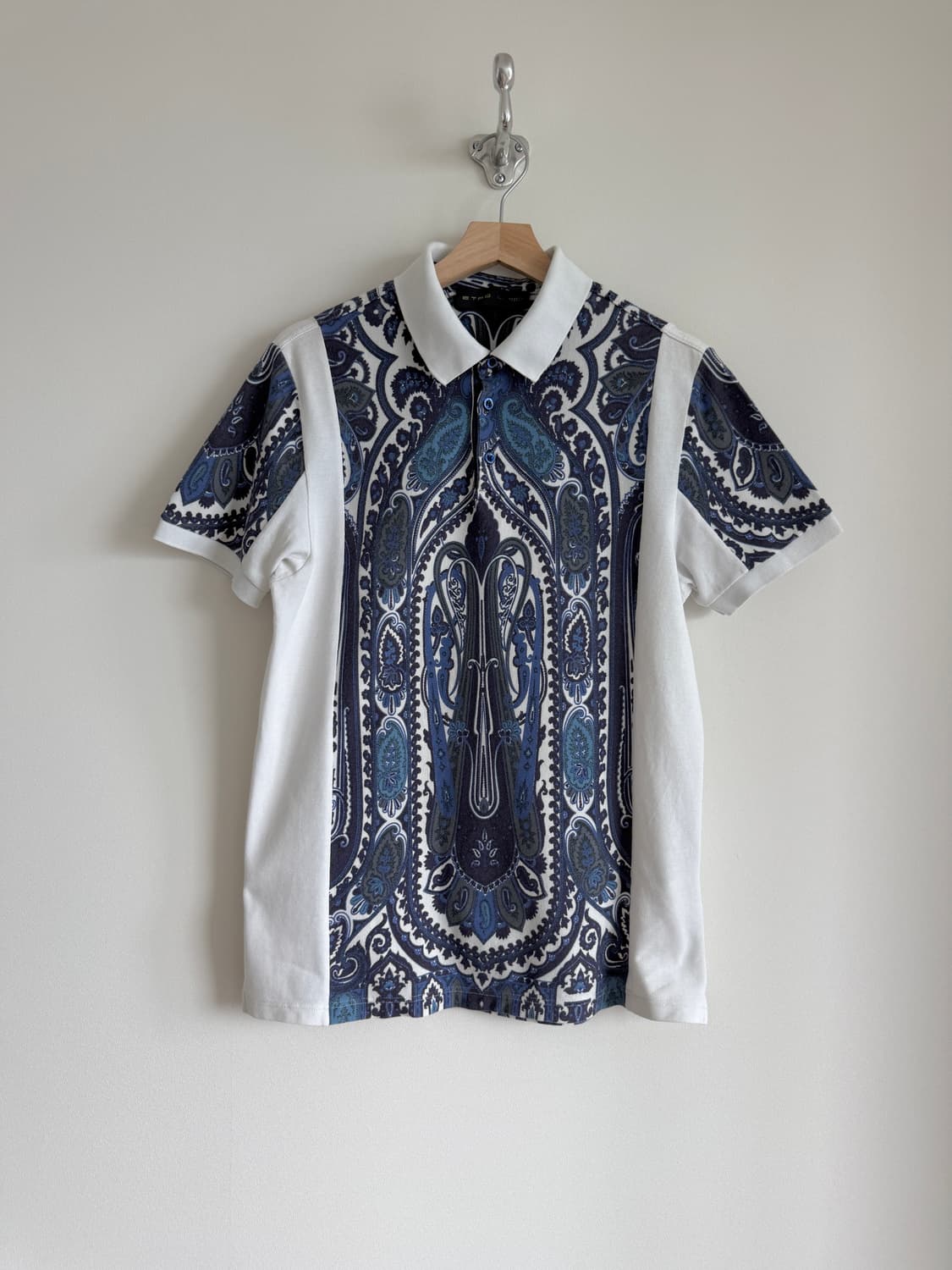 에트로(ETRO) 패턴 카라 티셔츠(ITALY) 상품이미지1