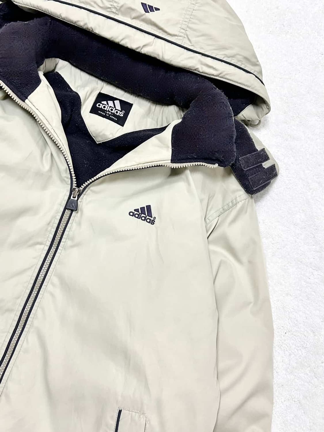 아디다스 90‘s 베이지 누빔자켓 상품이미지6