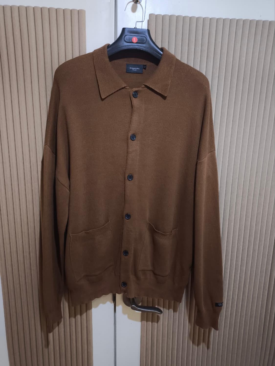 L사이즈 다이아몬드레이라 카라넥 가디건 빅사이즈 상품이미지1