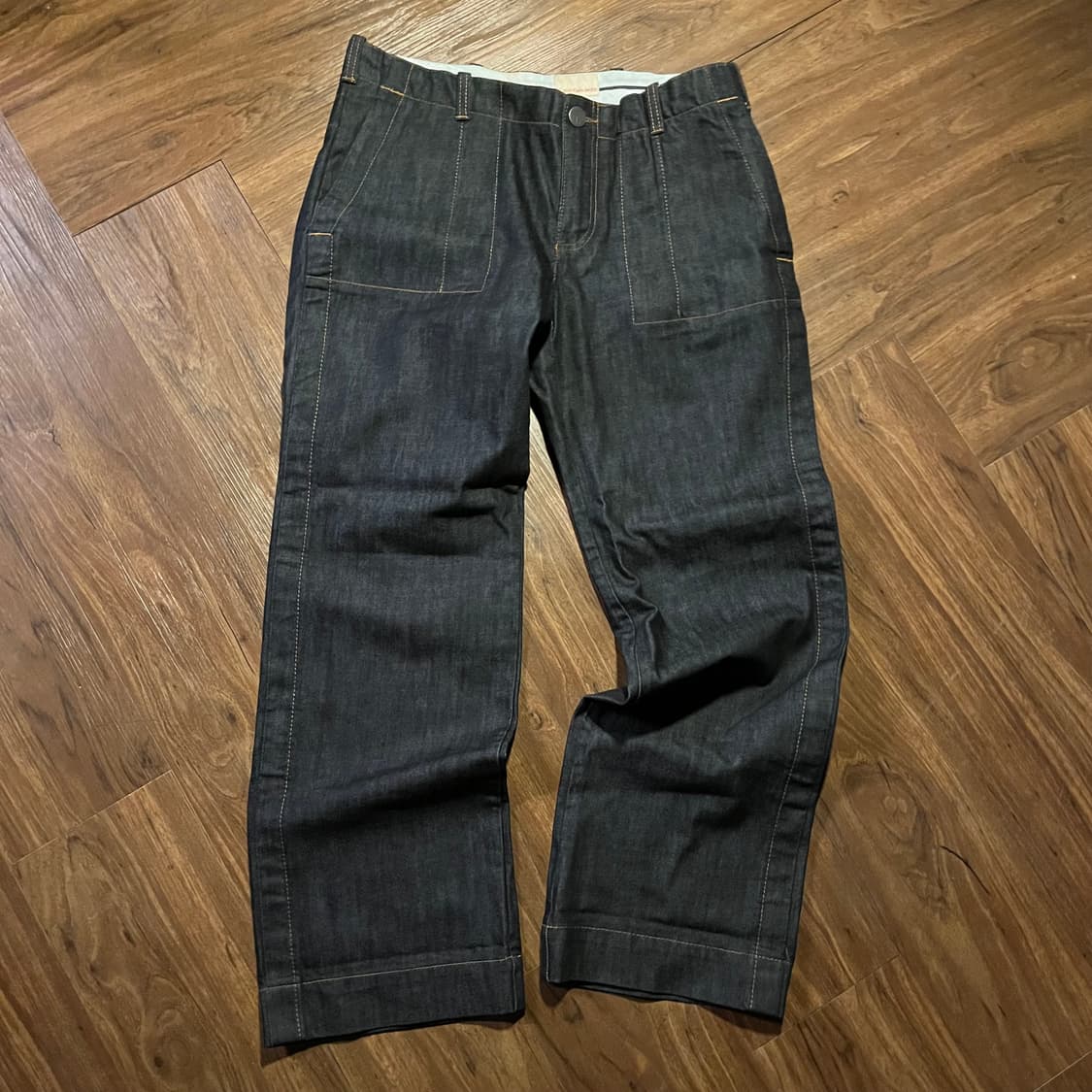 2005 캘빈클라인 와이드 스트레이트 스티치 데님 상품이미지2