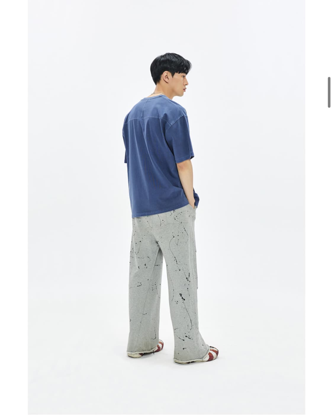 소버먼트 헤비 피그먼트 반팔 미드나잇 블루 M 상품이미지2