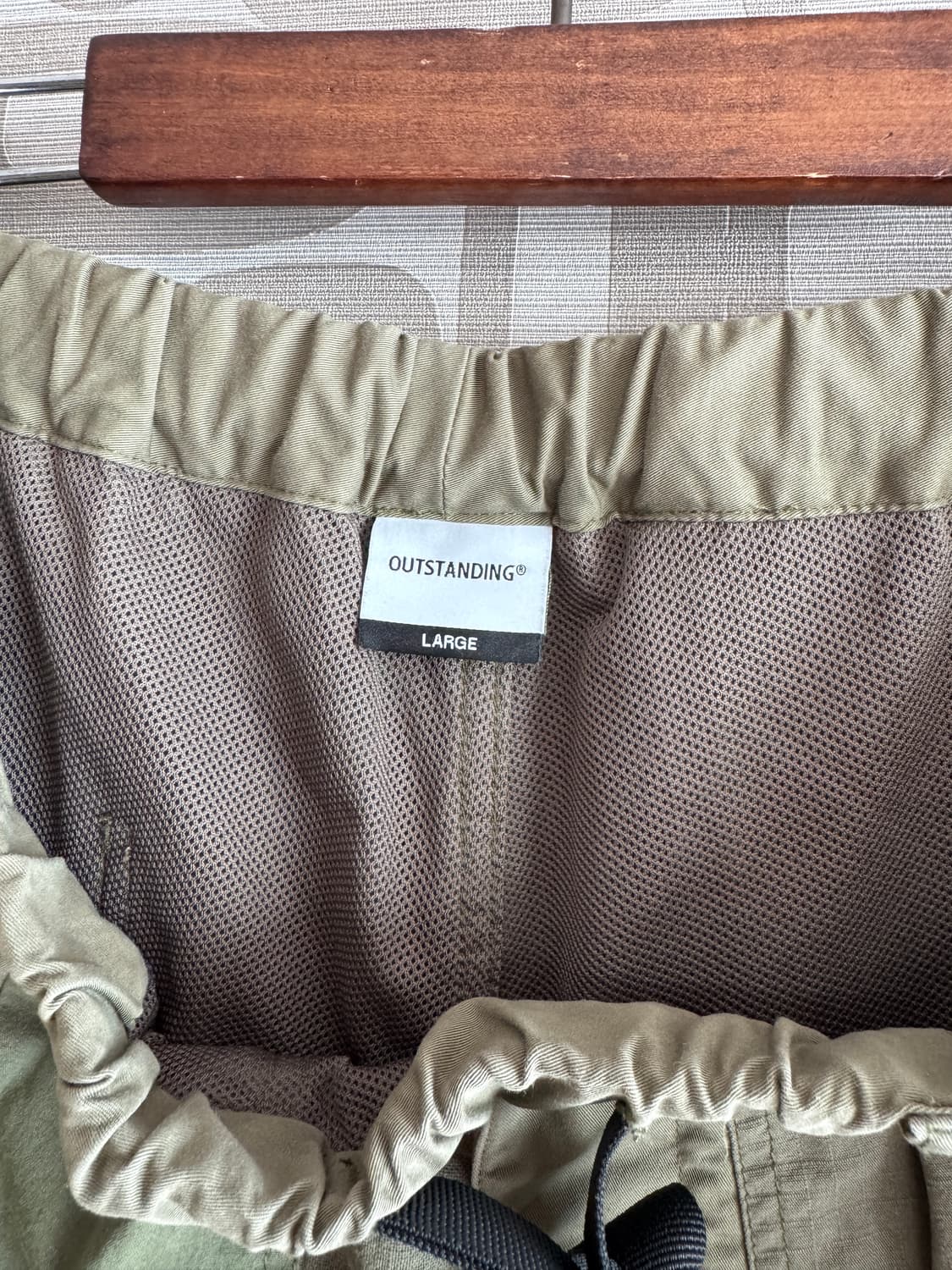 OUTSTANDING 아웃스탠딩 그라미치 st 패치워크 팬츠 바지 L 상품이미지6