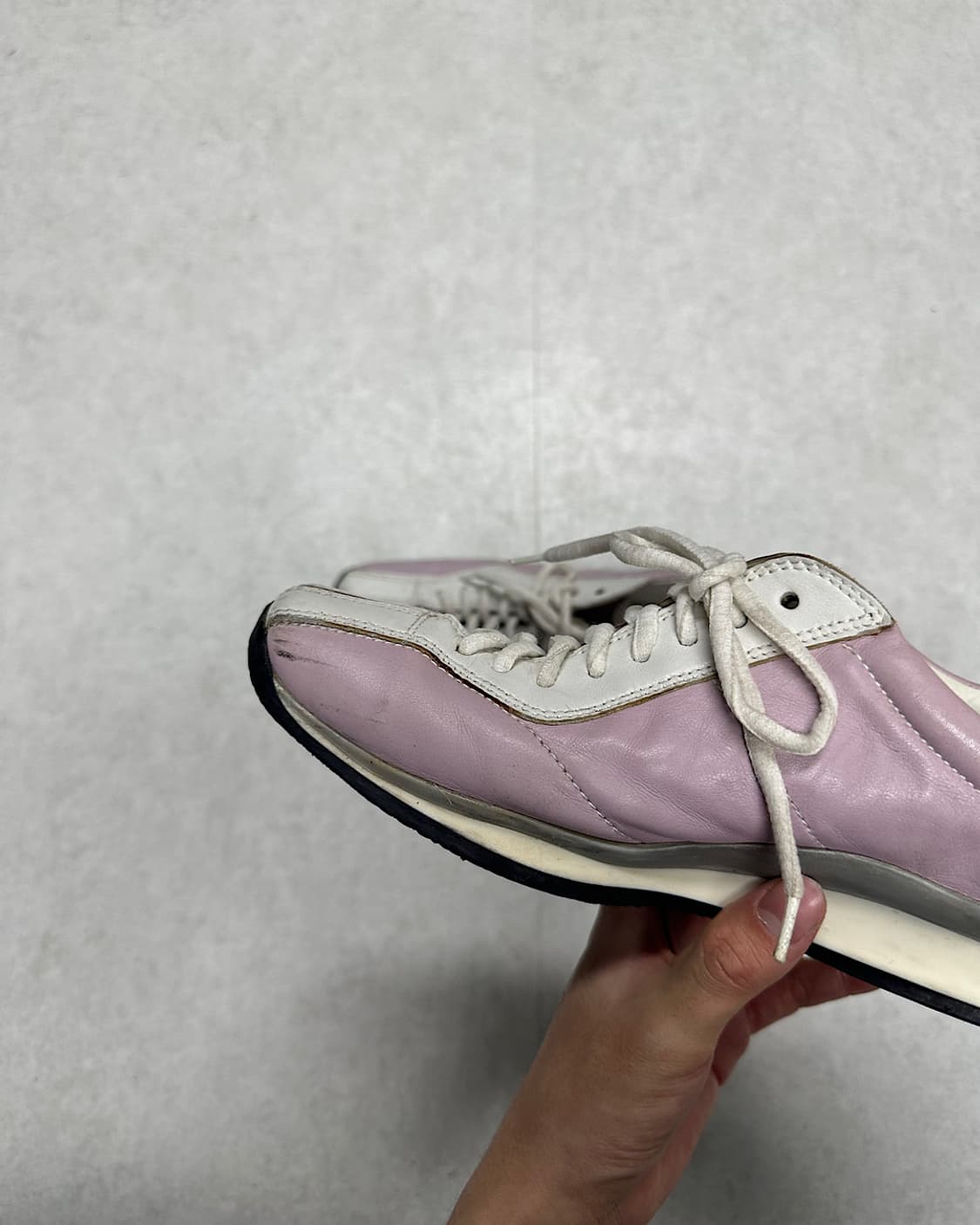 Prada pink leather shoes 상품이미지9